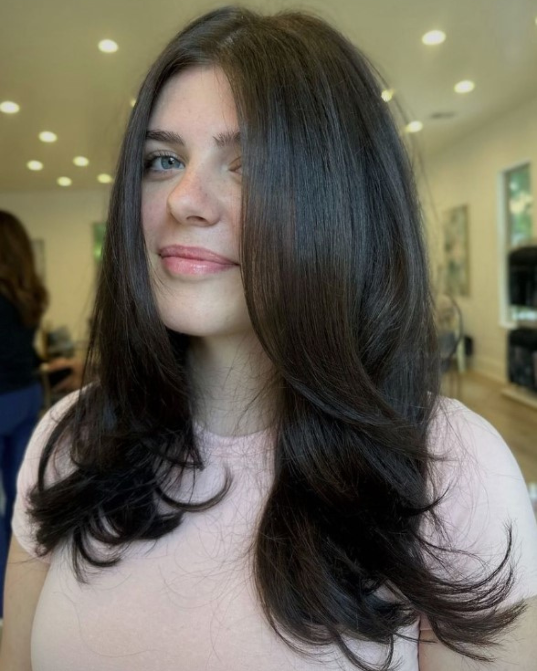 Brunette Cut and Color by Aliya