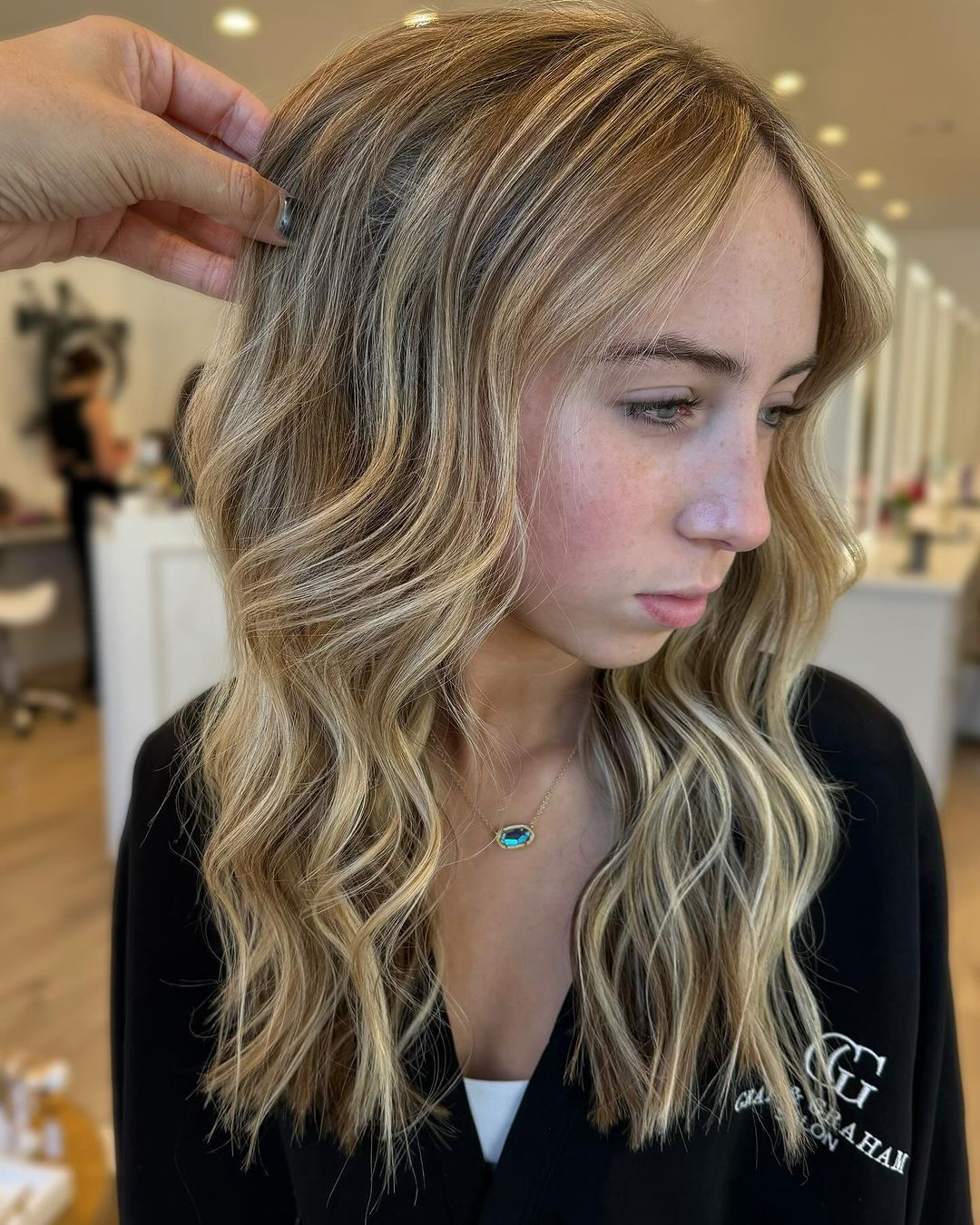 Creamy Blonde Balayage by Kayla